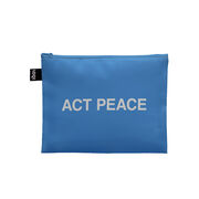 Yoko Ono Imagine Peace set of 3 zip pockets